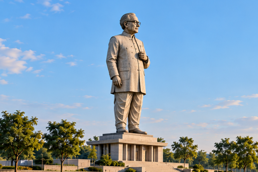 Statue of Democracy Render